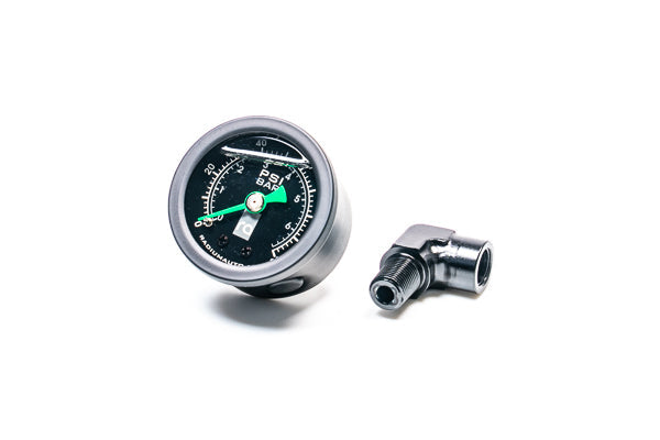 Fuel Pressure Gauge with 90deg Adapter