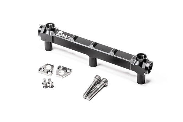 Radium Engineering GR Corolla fuel rail 20-0766 at Tuned By Shawn