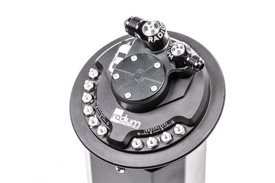 Radium Mustang FPR block off installed 20-0806