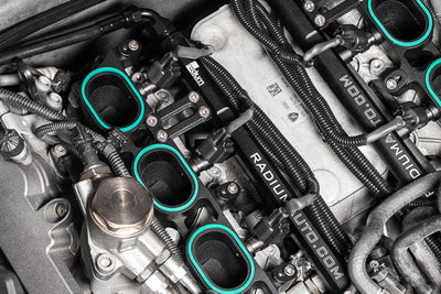 Radium Port Injection Kit R8 Gallardo 20-0865 installed