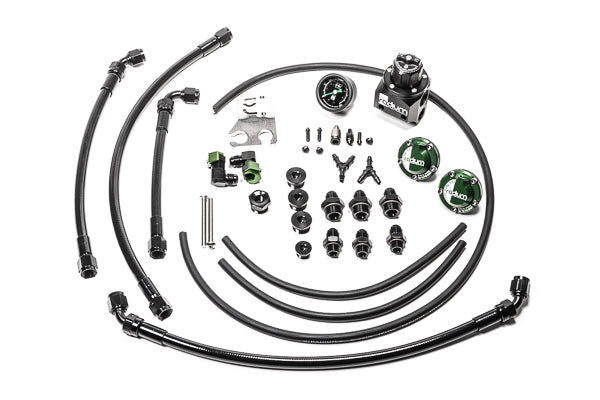 Radium Fuel Rails Nissan R35 GT-R VR38DETT plumbing kit 20-0956-PK
