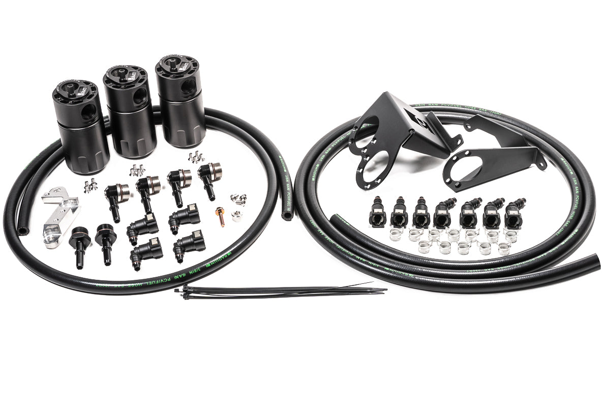 Radium Triple Catch Can Kit 2014-2019 Chevrolet Corvette C7 LT1 20-0987-FL