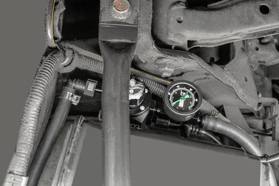 Radium FPR Kit MX-5 Miata 20-1022 installed with gauge