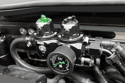 Radium FK8 Civic Type-R fuel hanger installed 20-1085