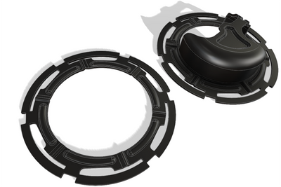 Radium C8 Corvette fuel tank lock ring comparison 20-1115