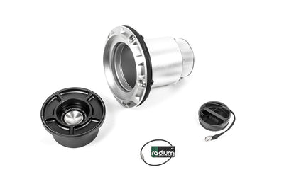 Radium Swing Valve Remote Mount Fuel Filler 2.25in 20-1203