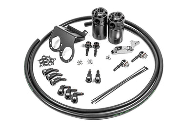 Radium Dual Catch Can Kit 2017-2019 Chevrolet Corvette C7 LT1 Dry Sump 20-1286-FL