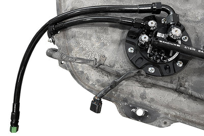 Radium Evo 1-5 connection kit installed 20-1331