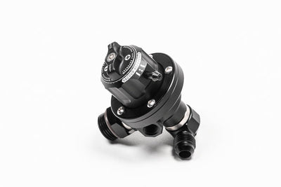 Radium DMR-RA mounted on fuel rail with return fitting, Tuned By Shawn