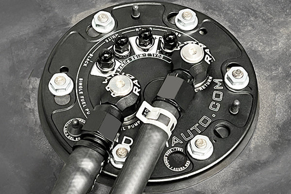 Radium hanger connection kit installed Honda EF 20-1795