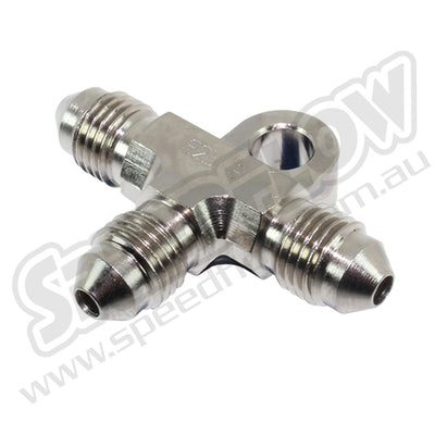 Male Tee with Bracket -3 Steel