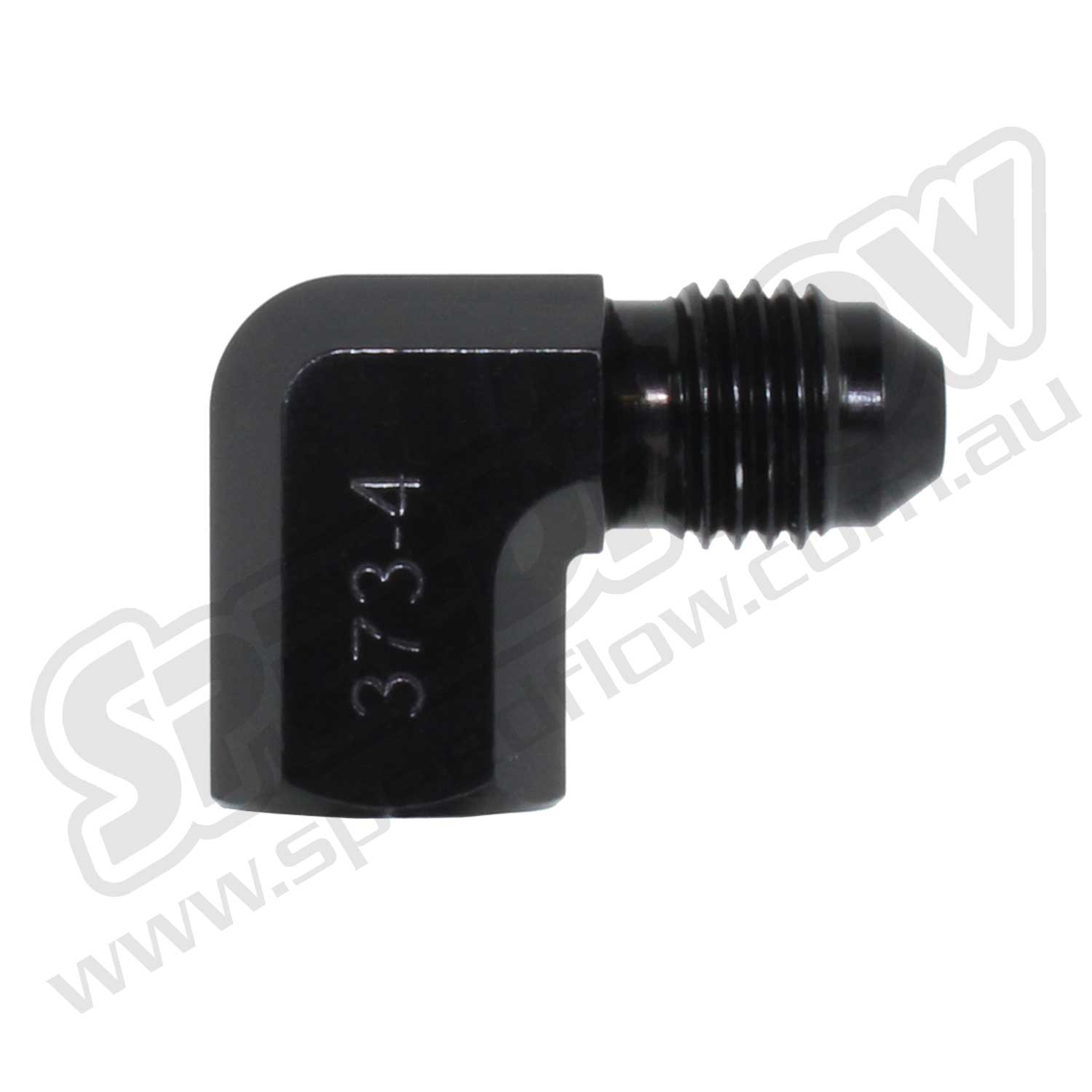 373 Series Male AN to 1/8" NPT Female 90 Degree Adapters