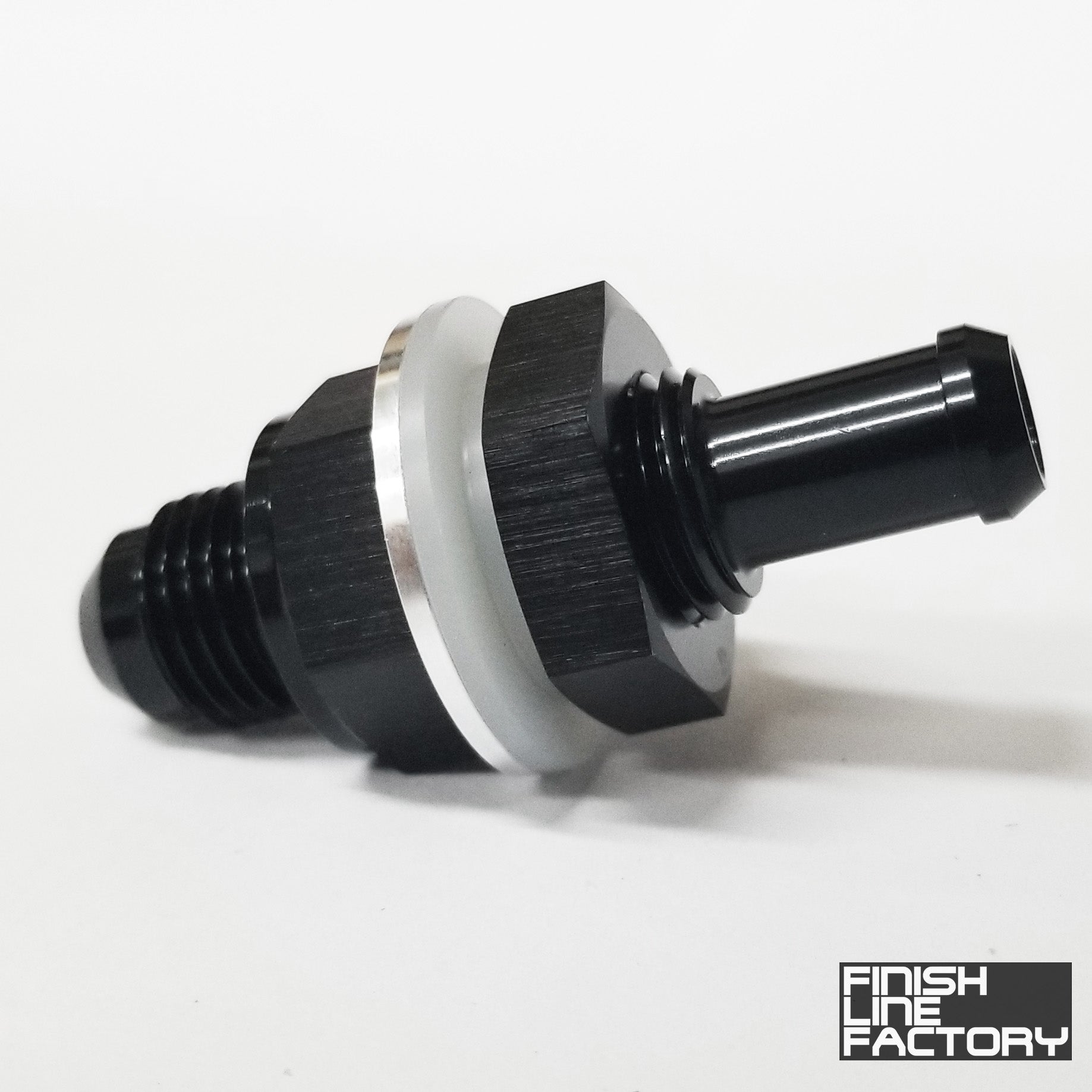 FLF AN to Barb Fuel Cell Bulkhead