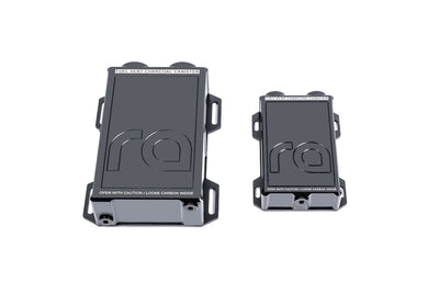 Radium charcoal canister standard and compact size comparison