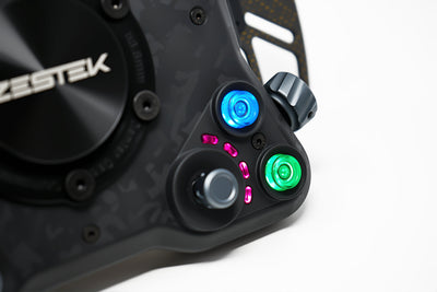 Zestek SCX kit contents for Porsche including hub, Velo OBD module, and V2 quick release from Tuned By Shawn
