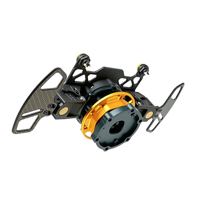 Zestek SSP paddle shifter hub with V2 quick release installed, Tuned By Shawn authorized dealer