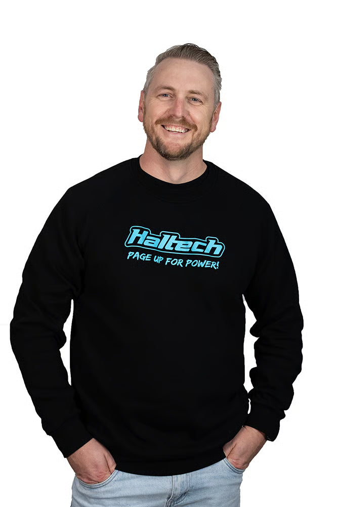 Haltech Classic Crew Neck - Blue