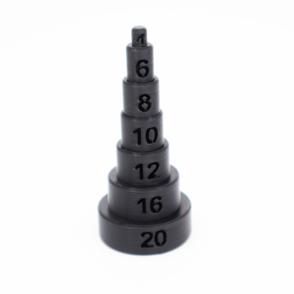 Hose ID Stepped Gauge