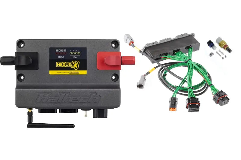 Haltech Nexus R3 VCU & Toyota Supra 2JZ-GTE VVT-i 1998-2002 Plug 'n' Play Adapter Harness Kit (HT-650999)
