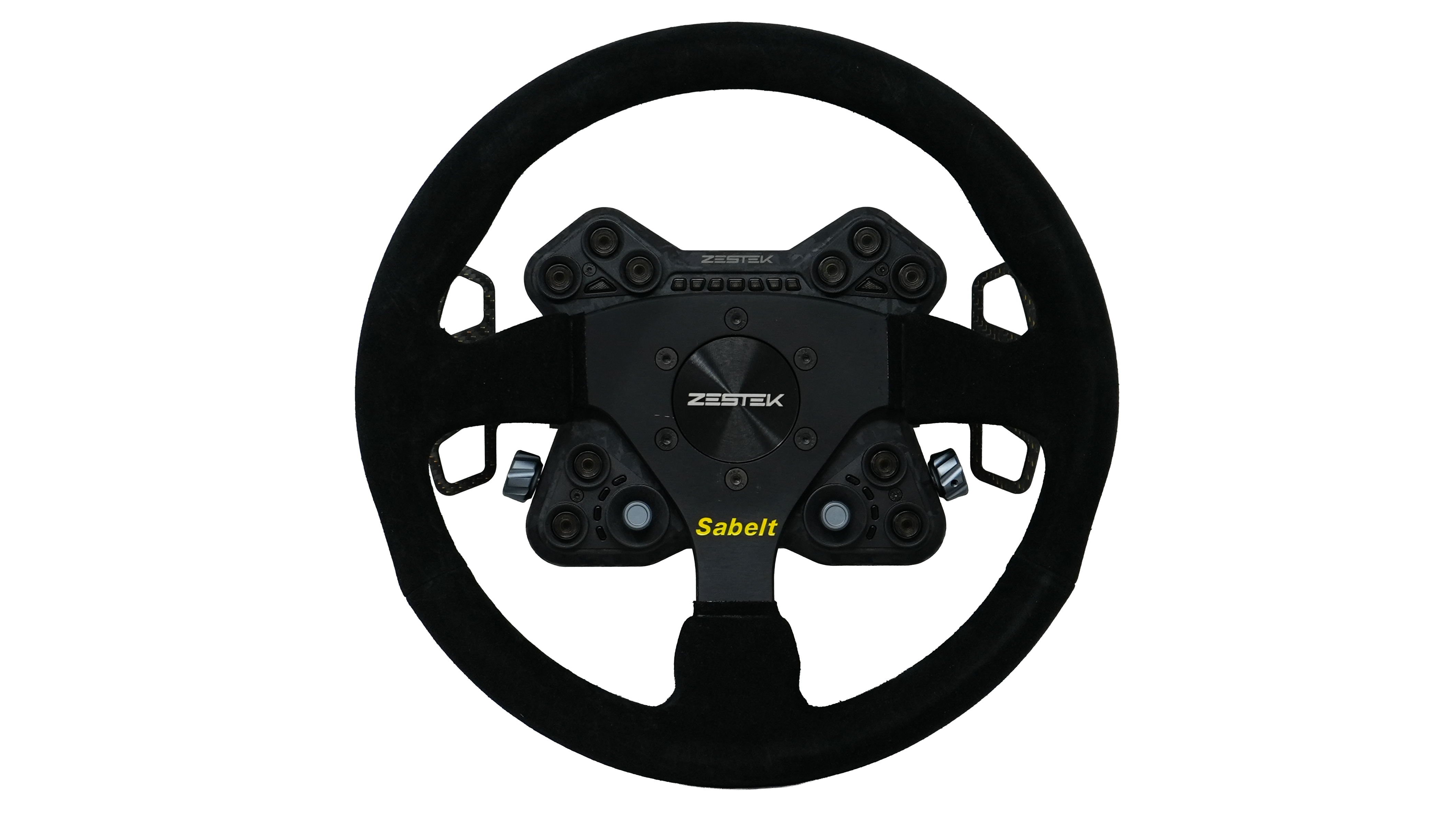 Sabelt SW-633 330mm suede steering wheel at Tuned By Shawn