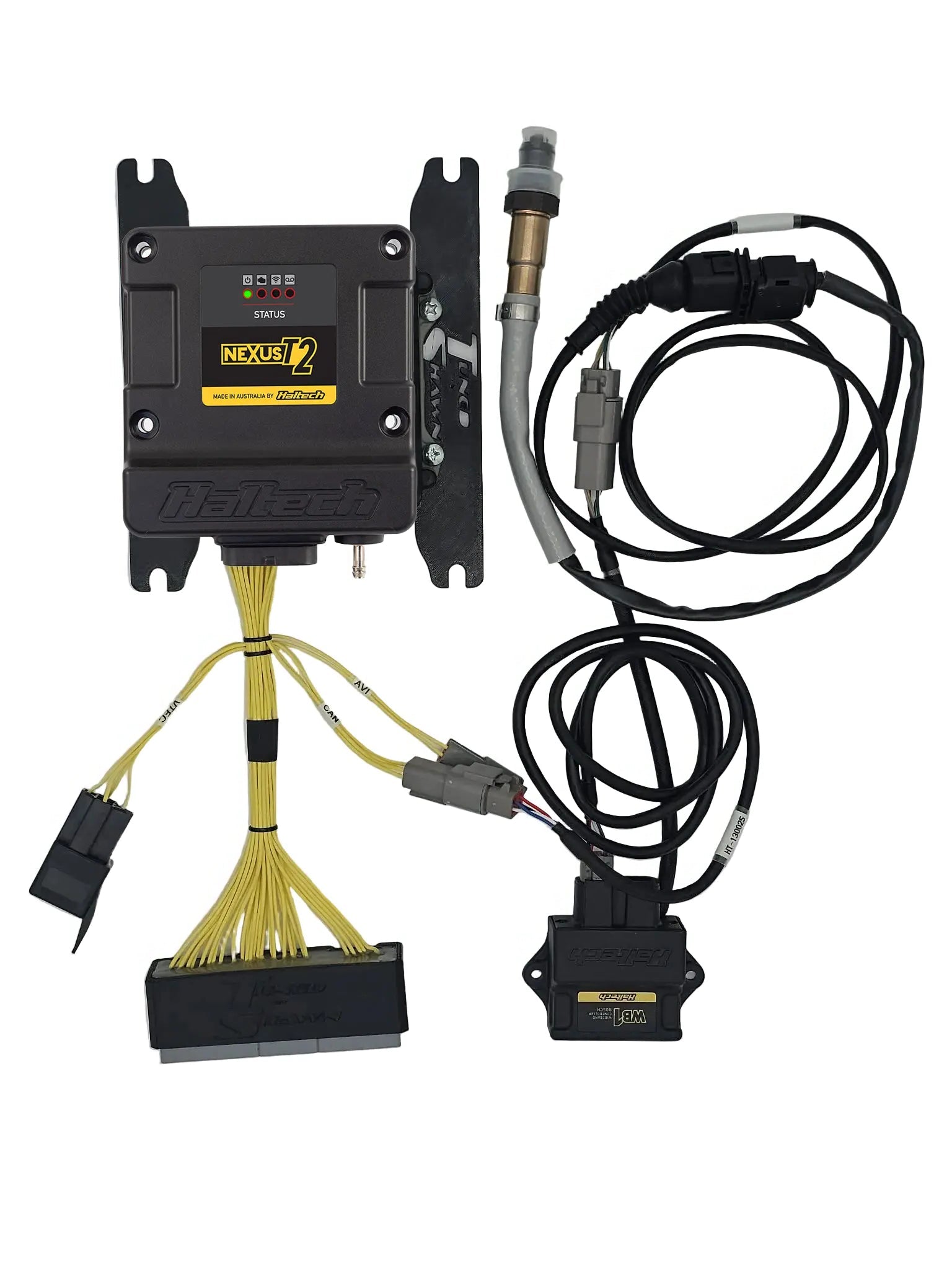 Haltech Nexus T2 ECU + Honda OBD1 Plug 'N' Play Adapter Harness Kit - 92-95 Civic, Integra, Prelude, 90-95 Accord (HT-650901)