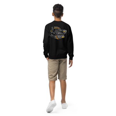 Tuned By Shawn Youth Crewneck