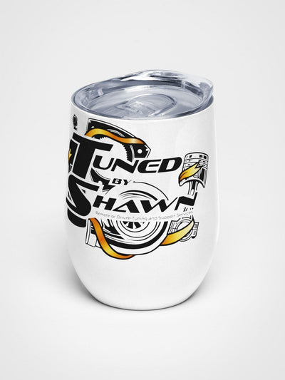 Tuned By Shawn Wine Tumbler