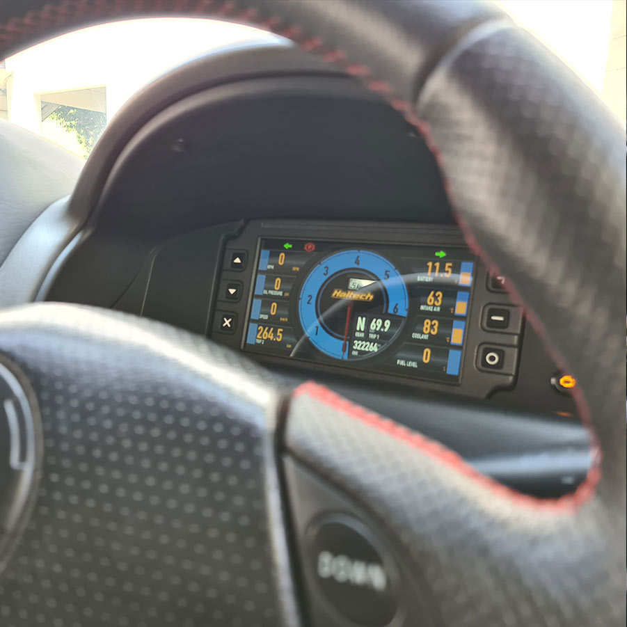 Toyota Corolla E110 AE112 1995-2002 Haltech iC-7 / uC-10 dash mount by Mako Motorsport