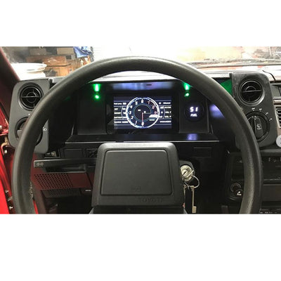 Toyota Sprinter Trueno AE86 1983-1987 Haltech iC-7 / uC-10 dash mount by Mako Motorsport