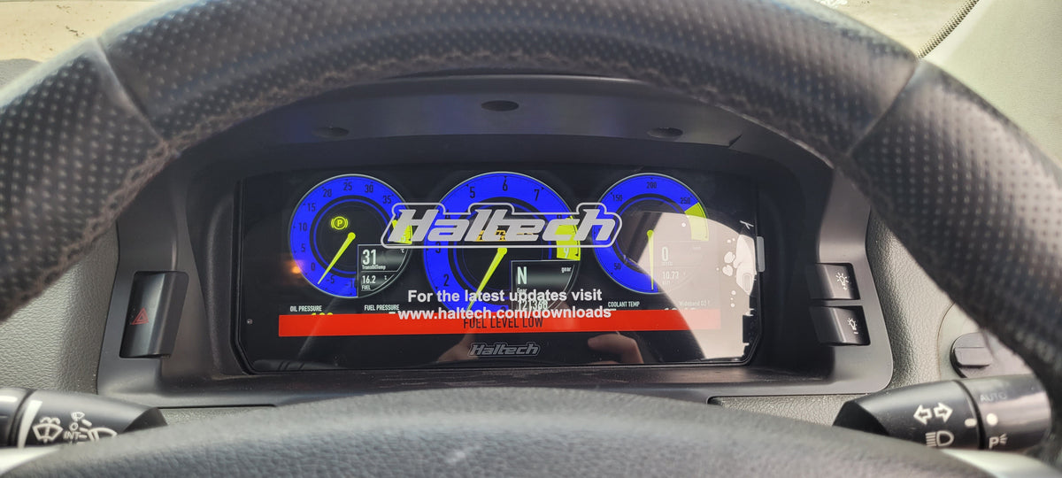 Ford Falcon / Fairlane BA BF 2002-2008 Haltech iC-7 / uC-10 dash mount by Mako Motorsport