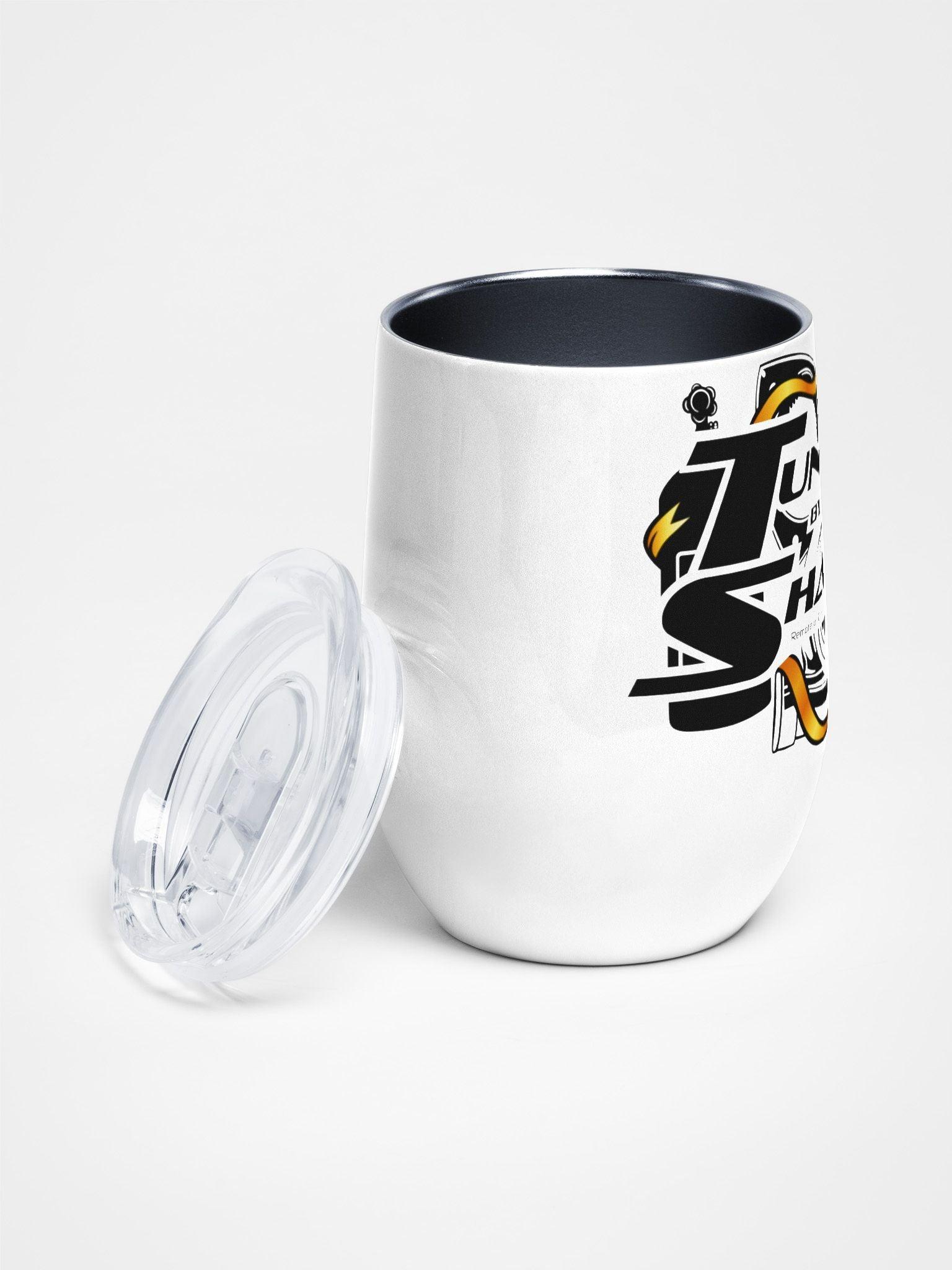 Tuned By Shawn Wine Tumbler