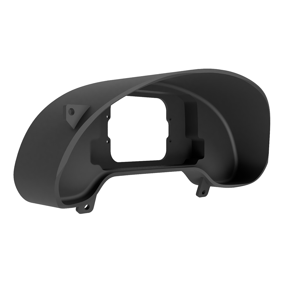 Chevrolet Corvette C6 2005-2013 Haltech iC-7 / uC-10 dash mount by Mako Motorsport