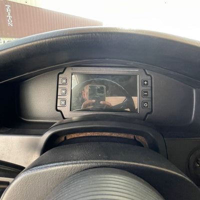 Mitsubishi Eclipse / Eagle Talon 1st Gen DSM 1989-1994 Haltech iC-7 / uC-10 dash mount by Mako Motorsport