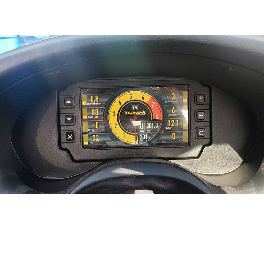 Mitsubishi Eclipse / Eagle Talon 2nd Gen DSM 1995-1999 Haltech iC-7 / uC-10 dash mount by Mako Motorsport