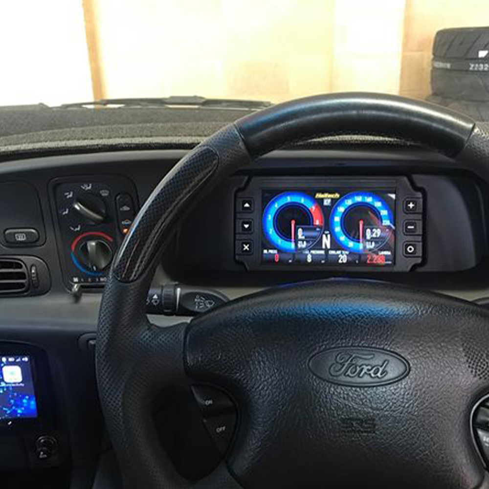 Ford Falcon EF EL XH / Fairlane NF NL 1994-1999 Haltech iC-7 / uC-10 dash mount by Mako Motorsport