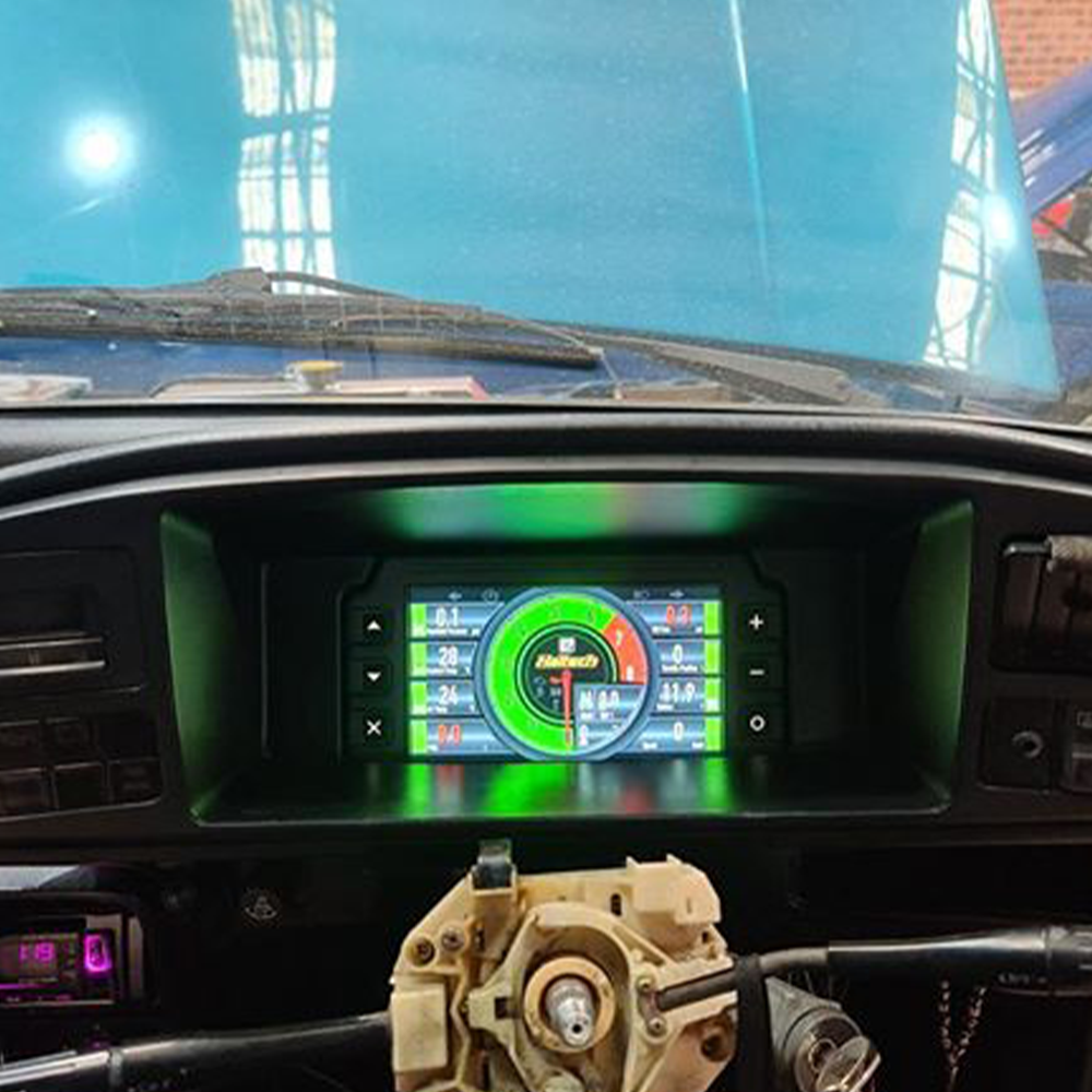 Holden Gemini TF TG 1982-1985 Haltech iC-7 / uC-10 dash mount by Mako Motorsport