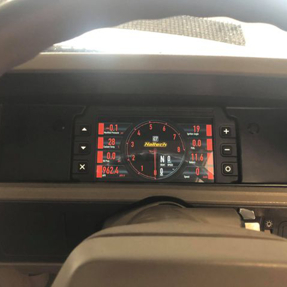 Holden Commodore VL 1986-1988 Haltech iC-7 / uC-10 dash mount by Mako Motorsport
