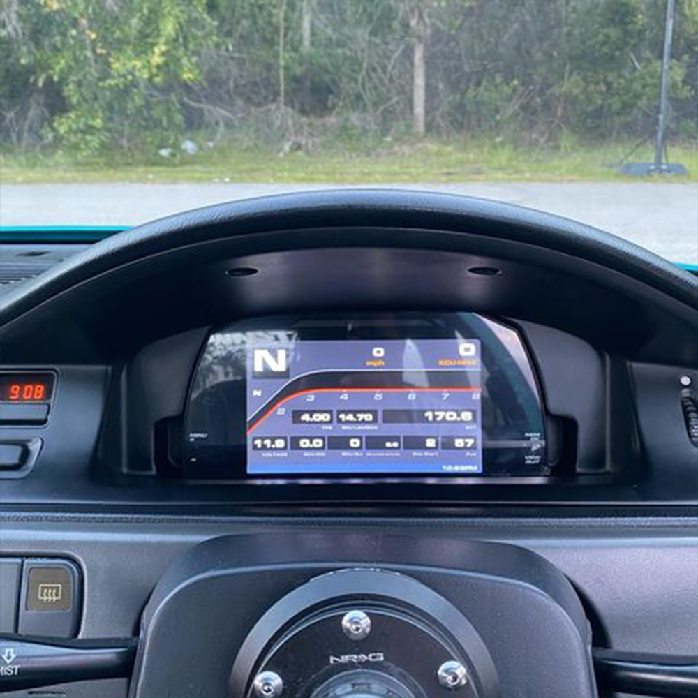 Honda Civic EG / EH / EJ 1992-1995 Haltech iC-7 / uC-10 dash mount by Mako Motorsport