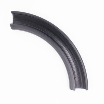 Hose Guide (Braided Rubber) – 90 Degree