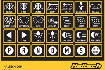 CAN Keypad Label Set (HT-011500)