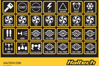 CAN Keypad Label Set (HT-011500)
