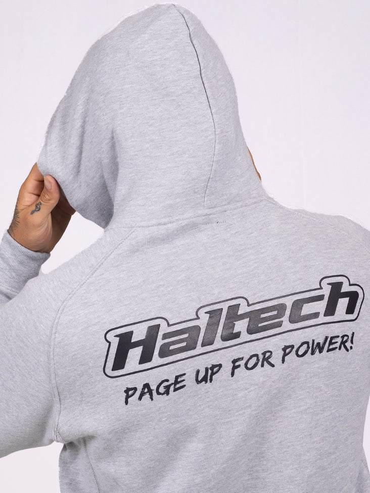 Haltech 'Classic' Hoodie Grey