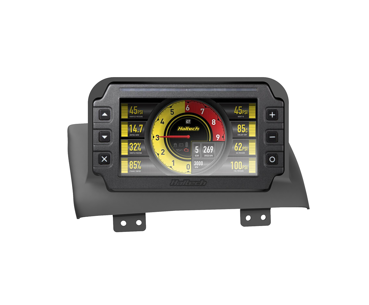 Nissan Skyline R34 1998-2002 Haltech iC-7 MFD mount by Mako Motorsport