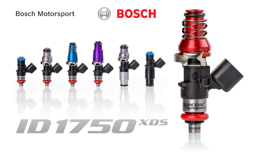 ID1750-XDS fuel injectors set of 4 for 2008-2015 Mitsubishi Evo X, sold by Tuned By Shawn