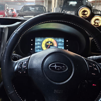 Subaru Impreza / WRX / STI 2008-2014 & Forester 2008-2013 Haltech iC-7 / uC-10 dash mount by Mako Motorsport