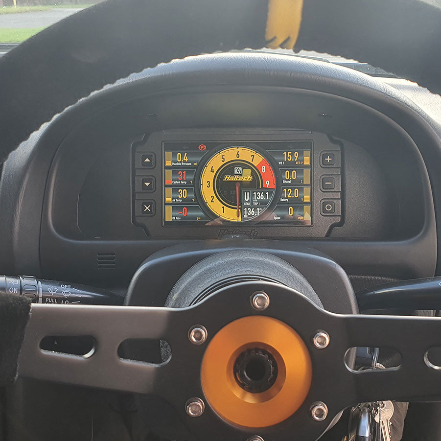 Subaru Impreza & Forester 1998-2000 Haltech iC-7 / uC-10 dash mount by Mako Motorsport