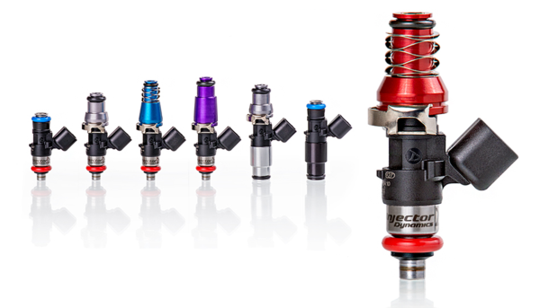ID1300-XDS fuel injectors set of 4 for 2008-2015 Mitsubishi Evo X, sold by Tuned By Shawn