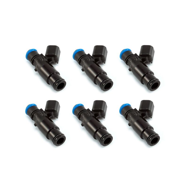 ID1050-XDS fuel injectors set of 6 for 48mm, 14mm Adapter Top, 14mm Bottom Adapter, sold by Tuned By Shawn