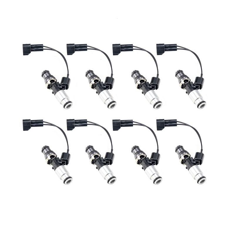 ID1050-XDS fuel injectors set of 8 for 60mm, 14mm Adapter Top, 14mm Bottom Adapter, sold by Tuned By Shawn