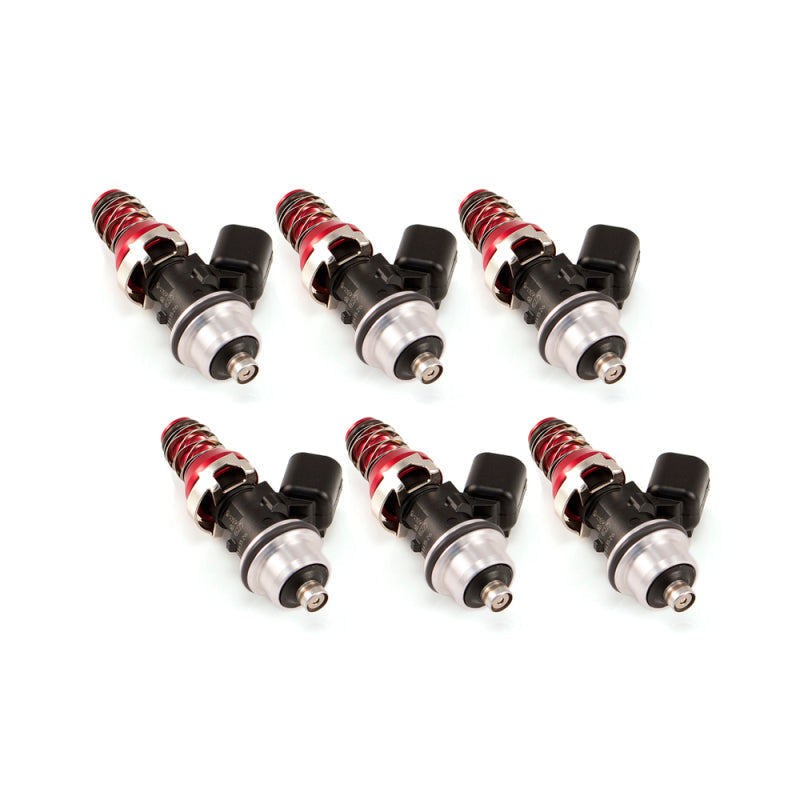 ID1300-XDS fuel injectors set of 6 for 48mm, 11mm Adapter Top, S2000 Lower, sold by Tuned By Shawn